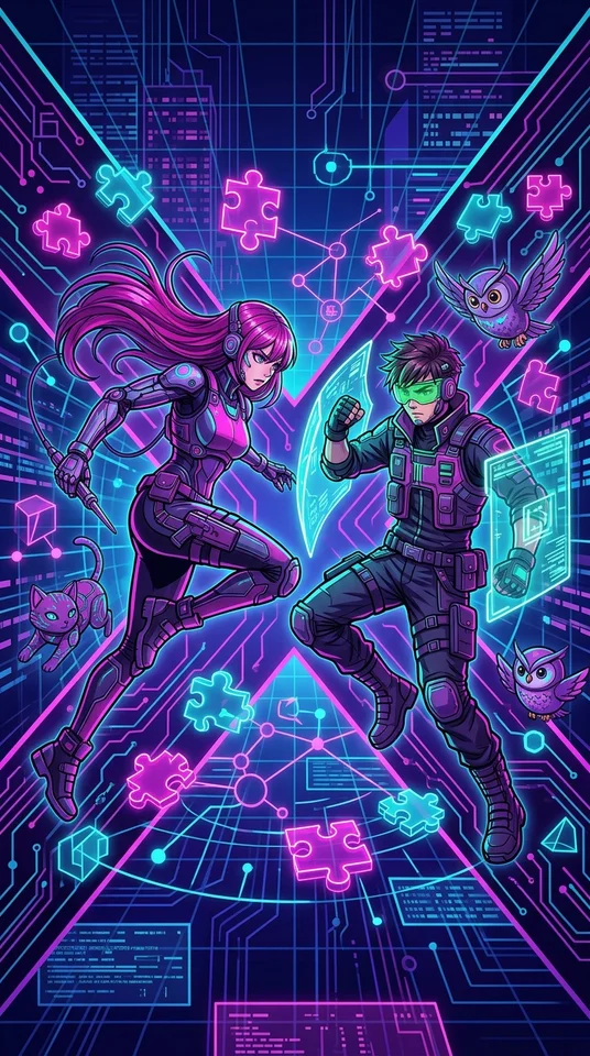 ネオン ロジック ハッキング
