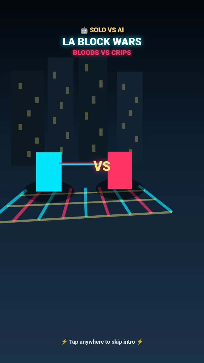 LA Block Wars: Blue vs Red!