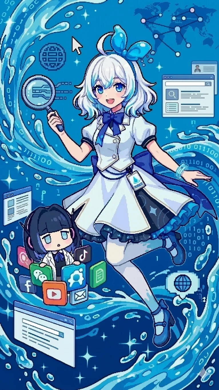 ネットの海からしずくを探せ！