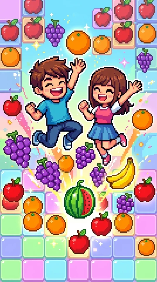 フルーツマッチパズル