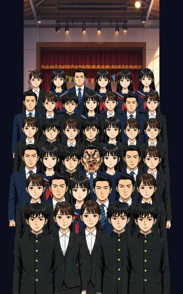 変顔おしおきマン！