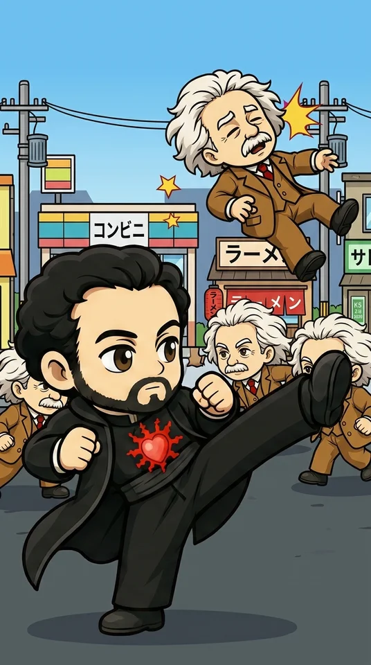 ザビエルのスーツアクション