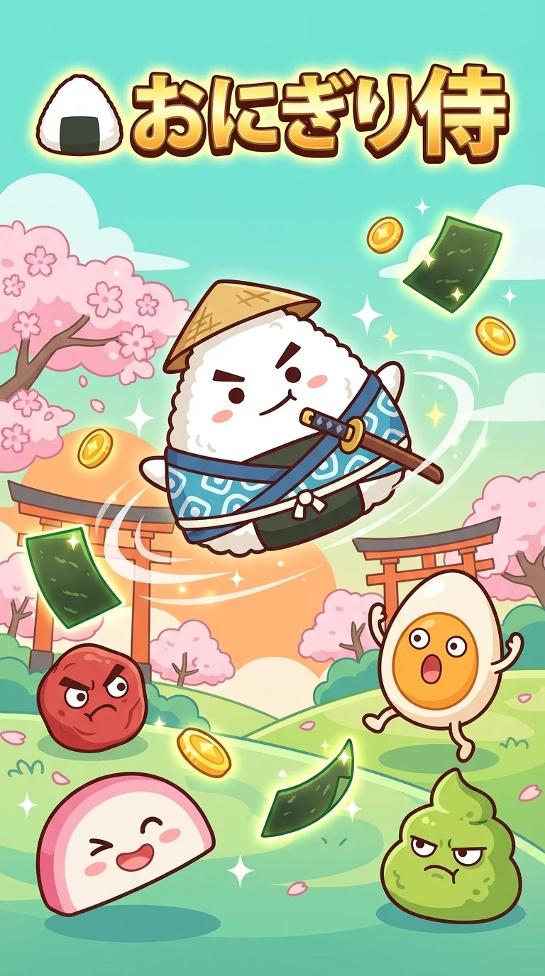 🍙 おにぎり侍 〜転がれ！米の魂〜