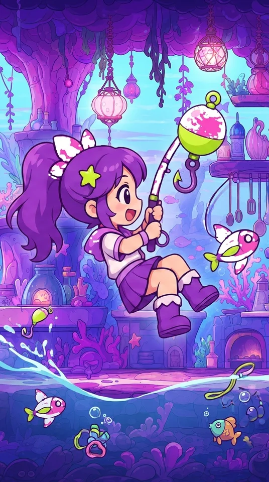 びよよん！ゴムつりアクション