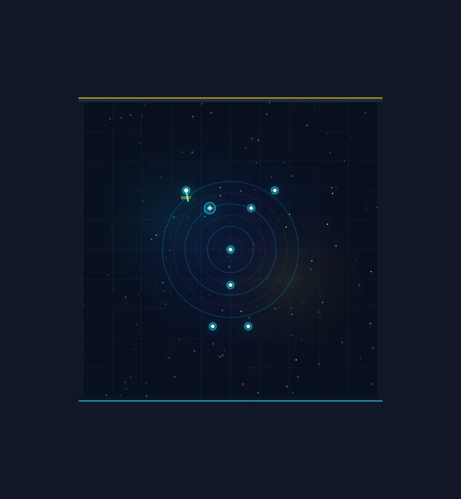 ピカピカ！ネオン星座パズル