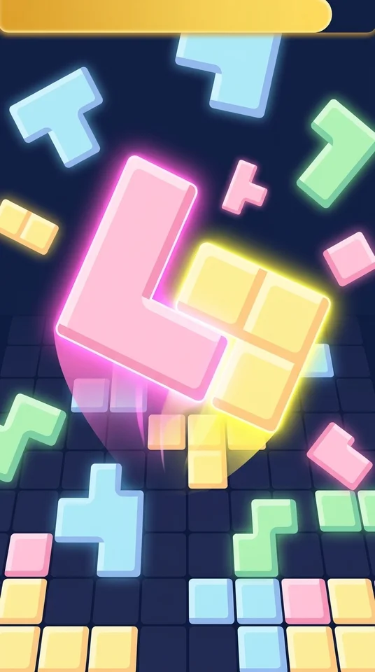パステル ブロック パズル