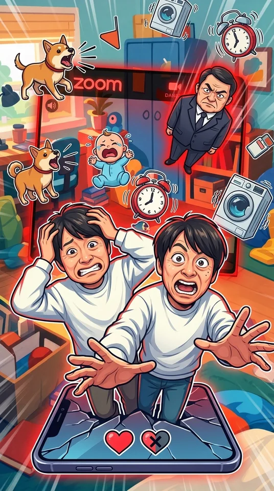 ZOOM大パニック！
