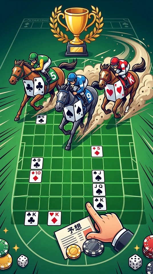 予想ゲームトランプ