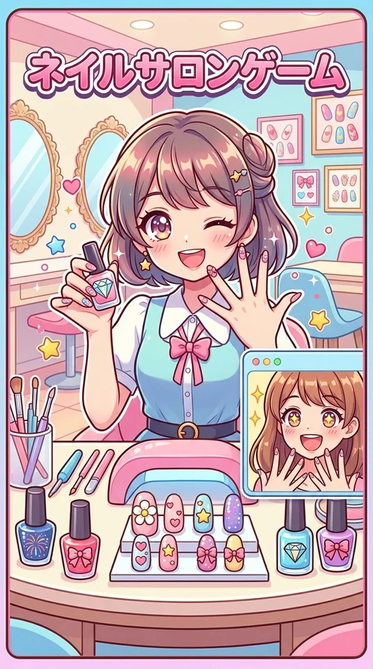ネイルサロンゲーム
