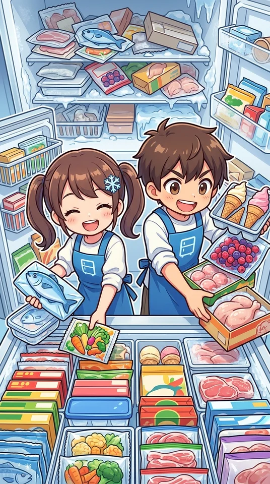れいとうこスッキリ！ぎゅうぎゅうお片づけ