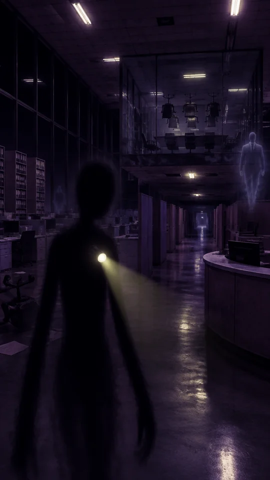 Spooky Liminal Office