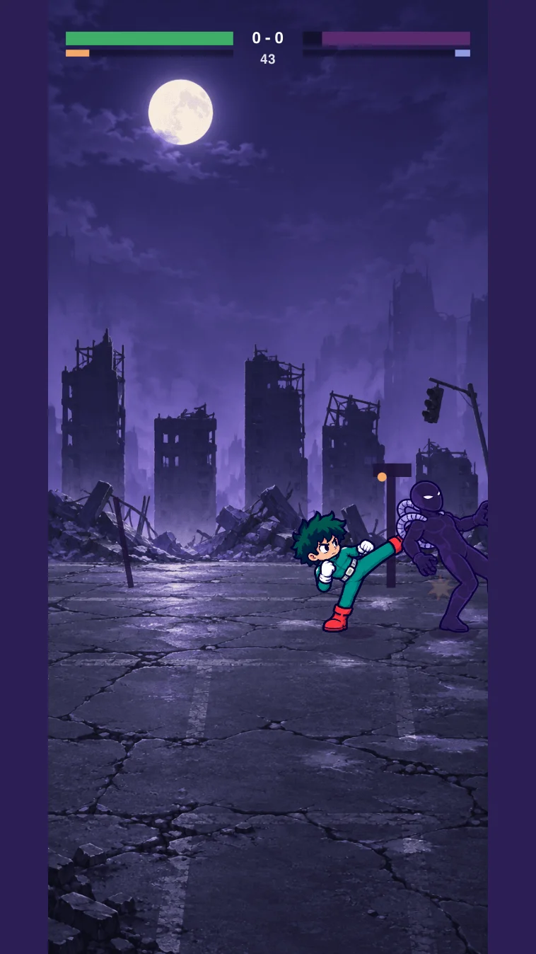 Lightning Smash: Hero vs Villain