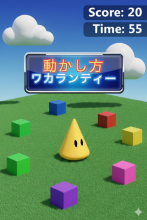 動かし方ワカランティー