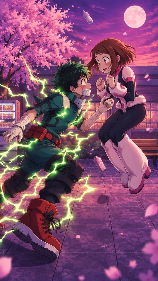 Deku's Courtyard Crush
