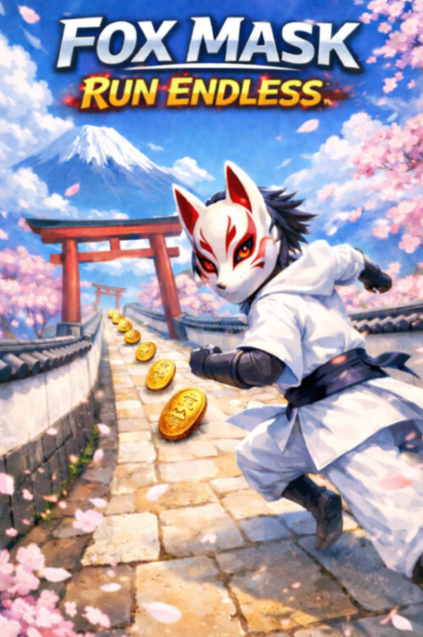 Fox Mask Run Endless