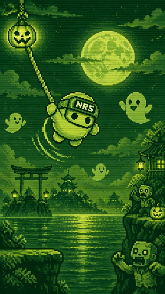 ポケニンのハロウィンスイング