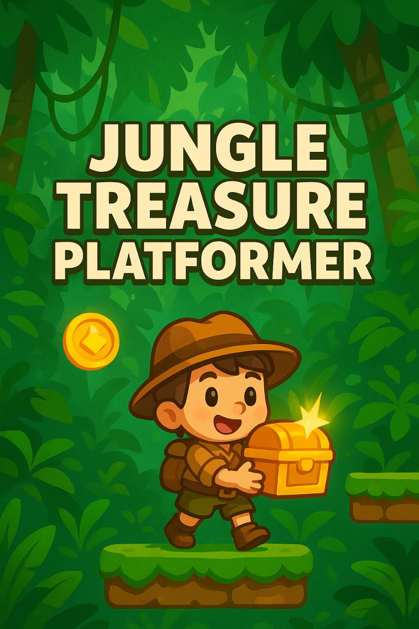 Jungle Treasure Platformer