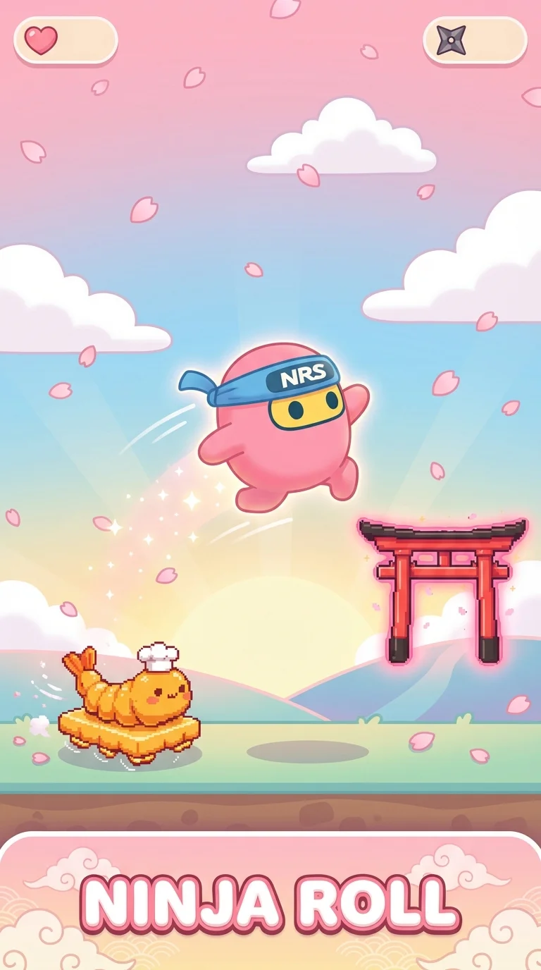 忍者ロケニン 〜ふわっと修行の一本道〜