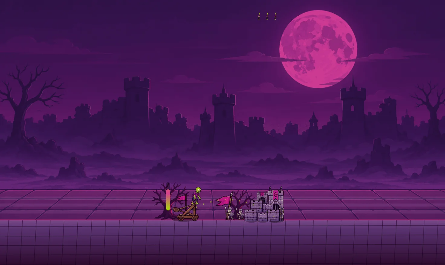 Zombie Fling: Smash the Skeletons!
