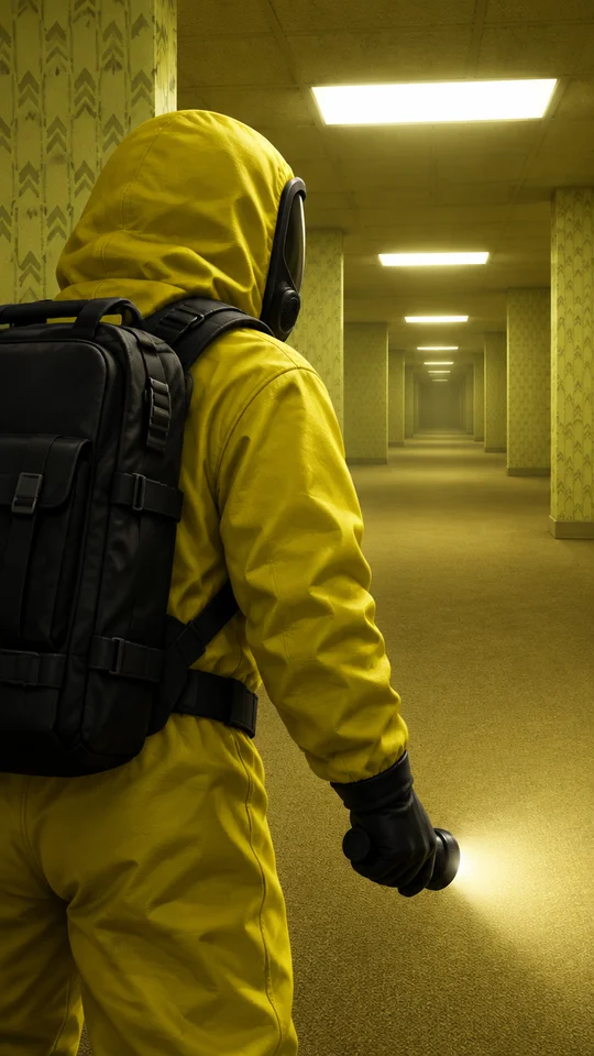 Backrooms Tour: Lost in the Halls