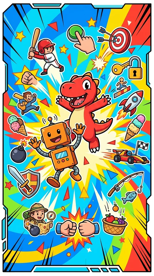 【スマホ向け】ゲーム鉄人レース
