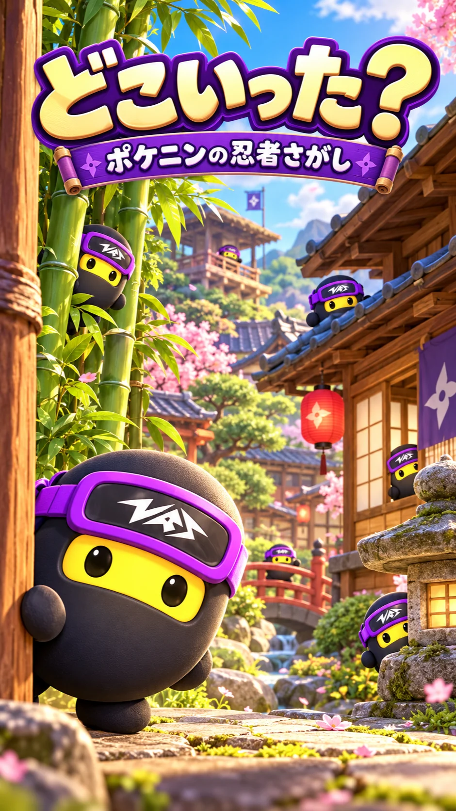 どこいった？ポケニンをさがせ！