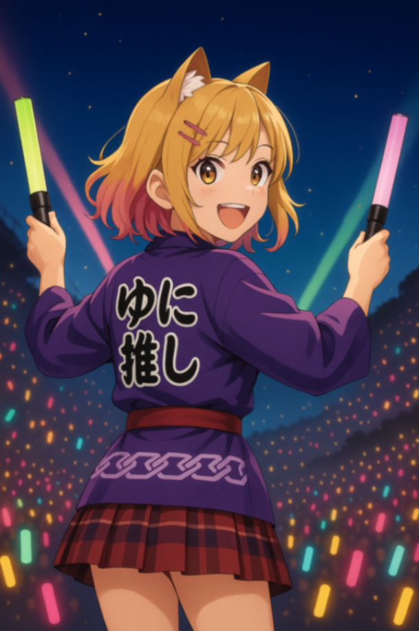 ゆに押し