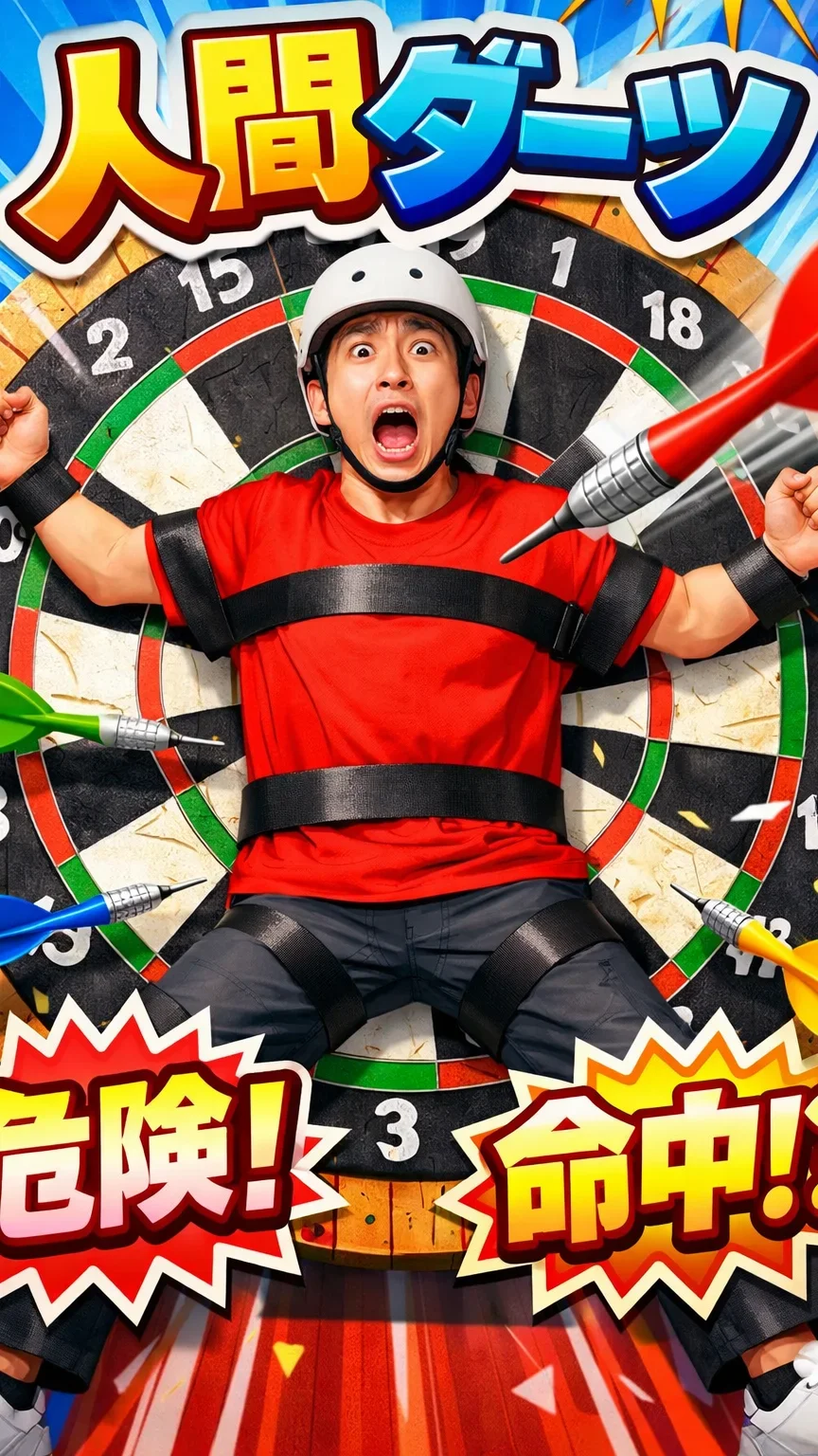 人間ダーツ