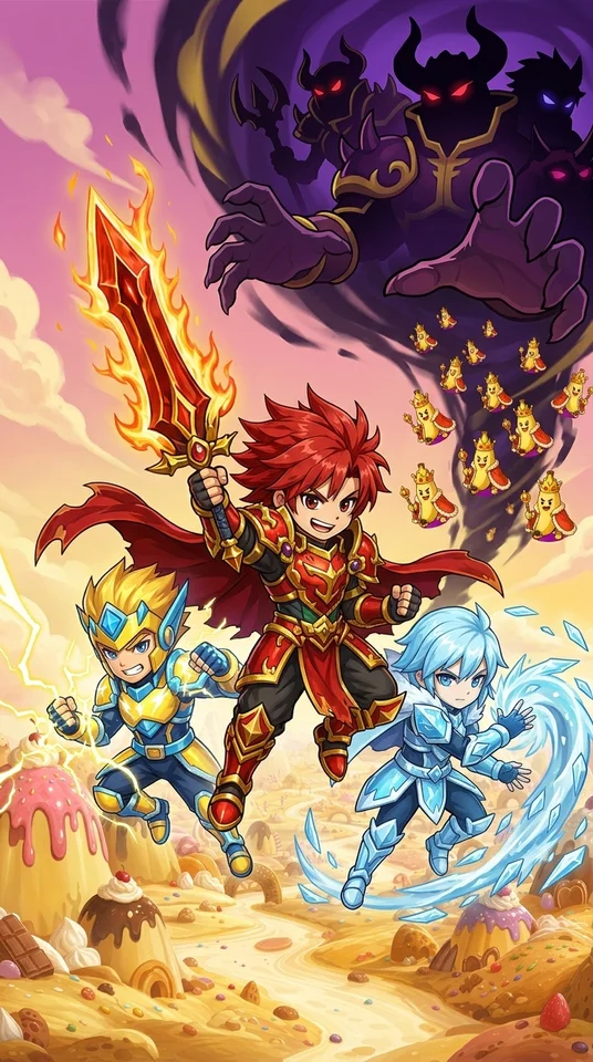 3人の勇者と魔王達
